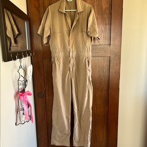 Tan Women's Jumpsuit
